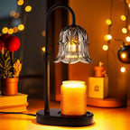 Candle Warmer Lamp with 4-Level Dimming & Timer