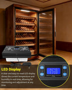 Electric Cabinet Humidifier for 10-55 Cu Ft Humidors