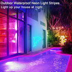 RGB LED Neon Strip Lights with App & Remote Control