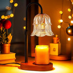 Candle Warmer Lamp with 4-Level Dimming & Timer